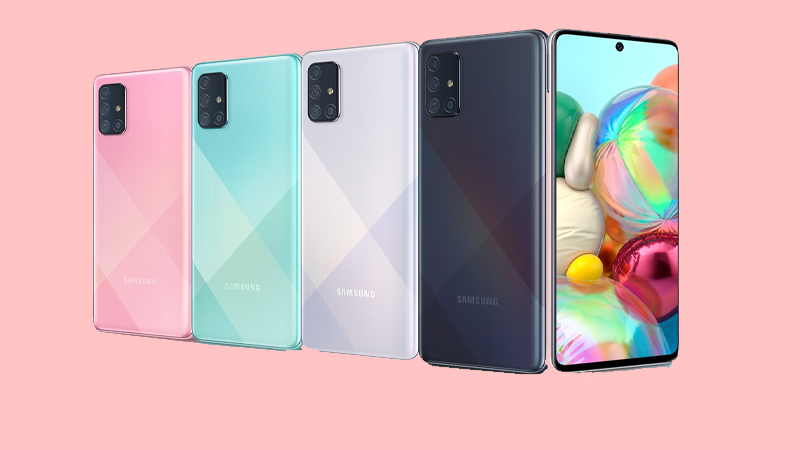 Galaxy A71 có nhiều lựa chọn màu sắc hơn